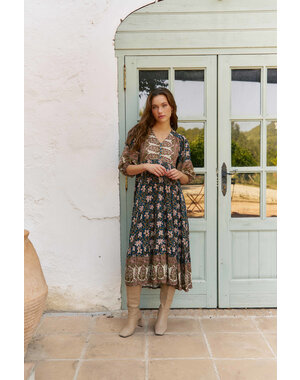 Jaase Midi jurk Nomade Eve
