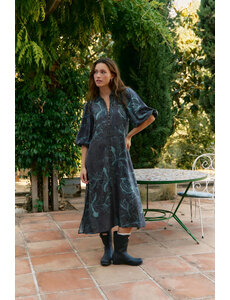 Jaase Midi jurk Midnight Lilly Whitney