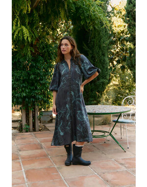 Jaase Midi jurk Midnight Lilly Whitney