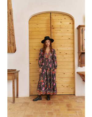 Jaase Maxi Jurk Monarch bloom Teresa