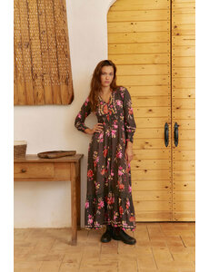 Jaase Maxi jurk Monarch bloom Sabrina