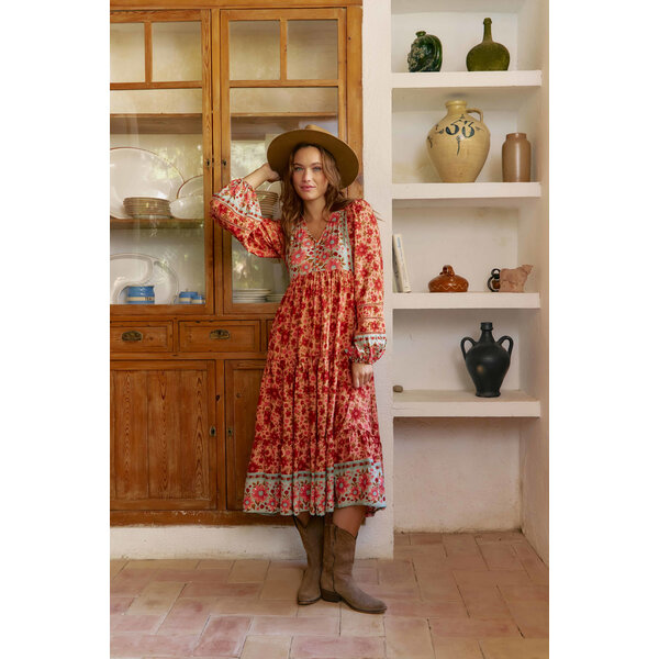 Jaase Midi jurk Lilliana Eve | Jaase