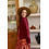 Jaase Vest Maroon cozy | Jaase