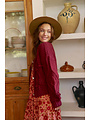 Jaase Vest Maroon cozy