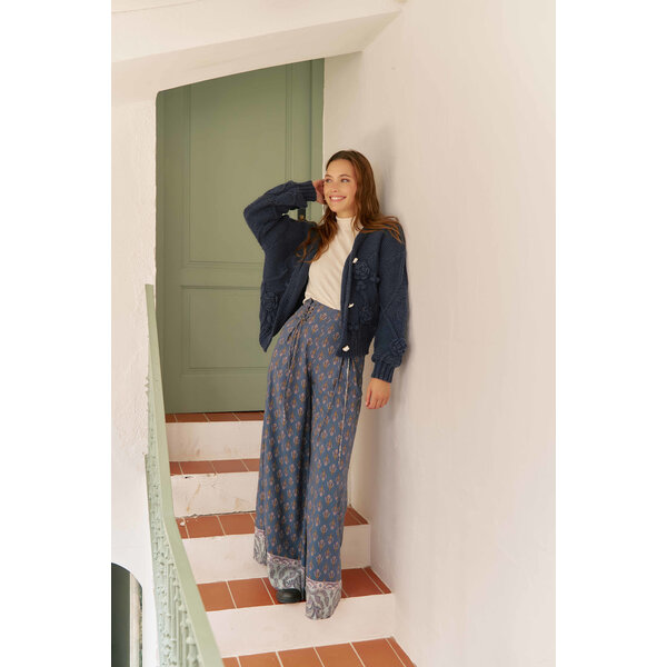 Jaase Vest Navy cozy | Jaase