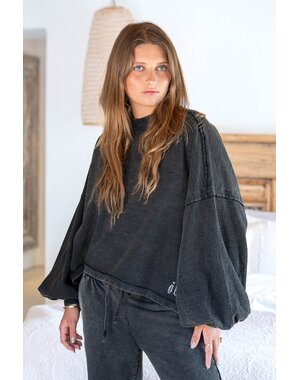 Ibzmode Sweater Suave Tormenta Black Washing