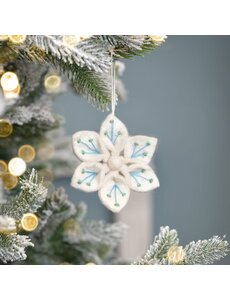 Sjaal met Verhaal Hanger IJsbloem