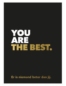 Lantaarn Boek You Are The Best