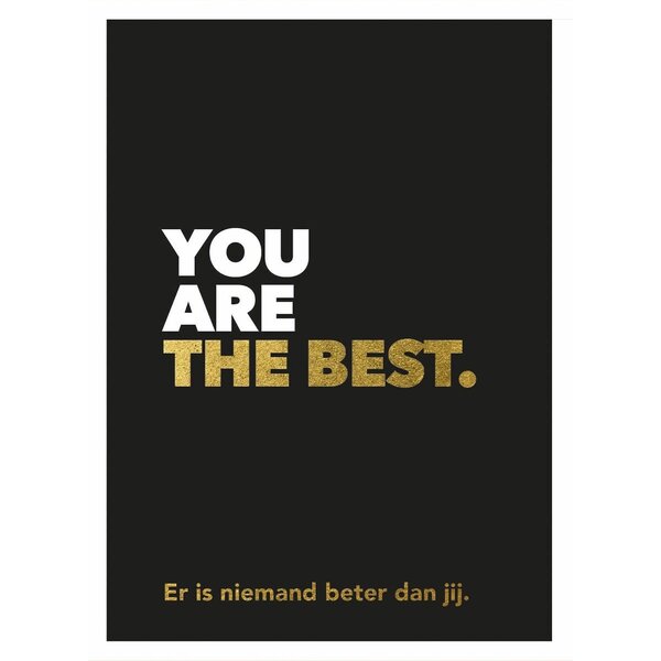 Lantaarn Boek You Are The Best | Hip-pie