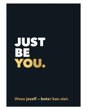 Lantaarn Boek Just Be You