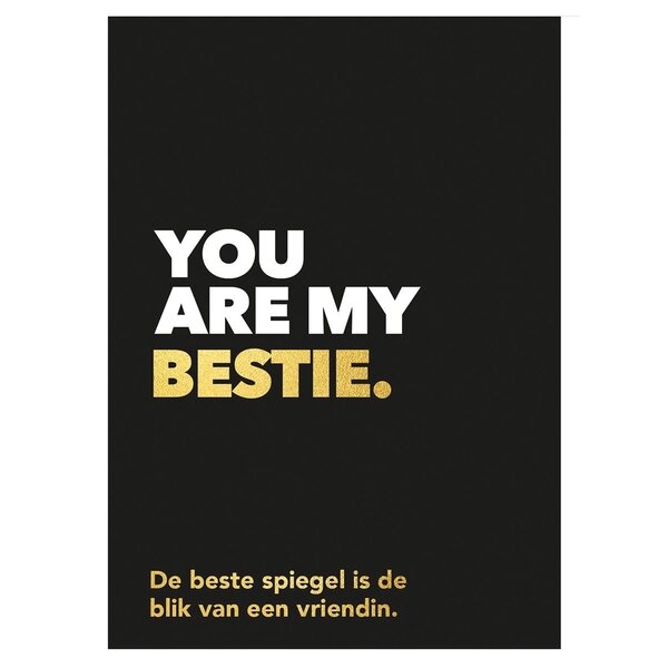 Lantaarn Boek You are My Bestie | Hip-pie