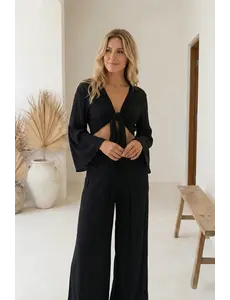 Ibzmode Pantalon Lirena Zwart