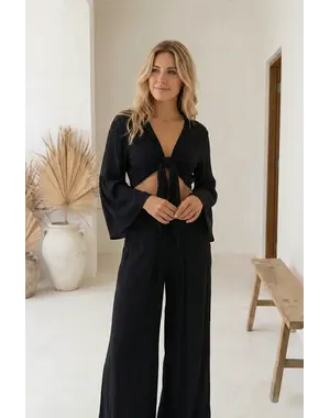 Ibzmode Pantalon Lirena Zwart
