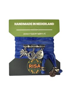 Risa Dolphin Donker Blauw - Zilver