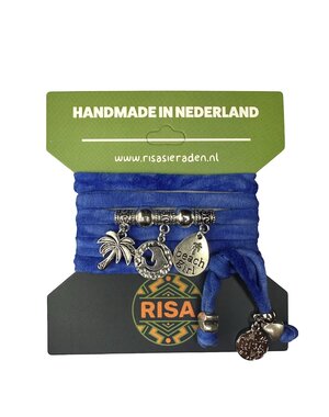 Risa Dolphin Donker Blauw - Zilver