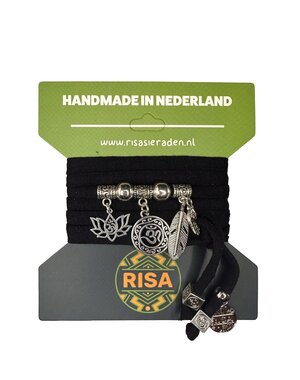 Risa Ohm Zwart - Zilver