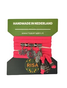 Risa Ohm Neon Roze - Zilver