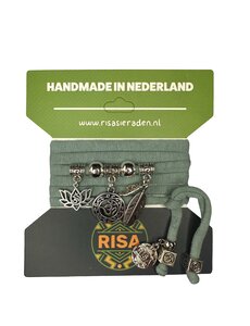 Risa Ohm Ice Blue - Zilver