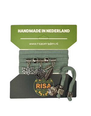 Risa Ohm Ice Blue - Zilver