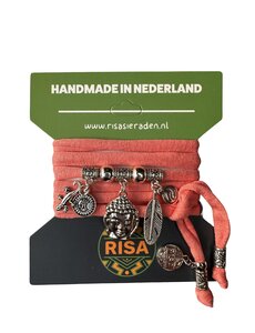 Risa Boeddha Groot Roze - Zilver