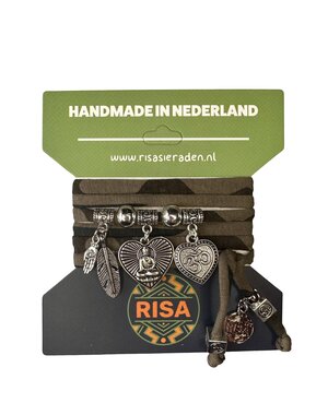 Risa Boeddha Hart Army - Zilver