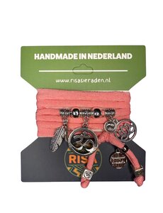 Risa Ohm Groot Roze - Zilver