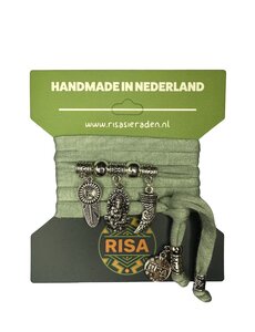 Risa Ganesha Ice green - Zilver