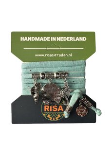 Risa Sand between your toes licht blauw - zilver