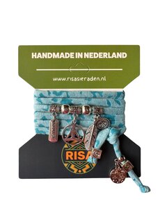 Risa Yoga Licht Blauw - Zilver