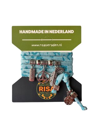 Risa Yoga Licht Blauw - Zilver