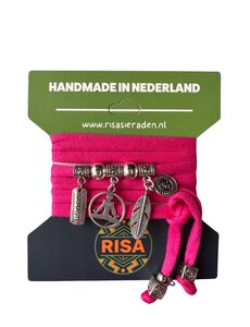 Risa Yoga Fuchsia - Zilver