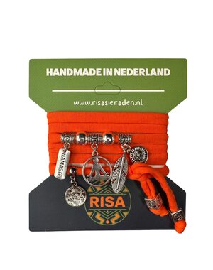 Risa Yoga Oranje - Zilver