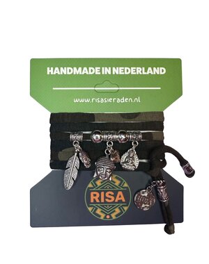 Risa Boeddha Love Army - Zilver