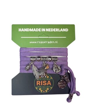 Risa Boeddha Love Lila - Zilver