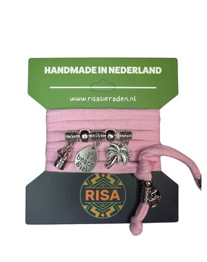 Risa Beach Girl Roze - Zilver