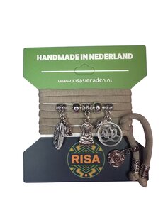 Risa Bodhisattva Beige - Zilver