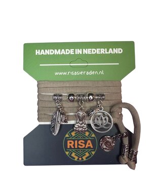 Risa Bodhisattva Beige - Zilver