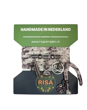 Risa Bodhisattva Camo Beige - Zilver