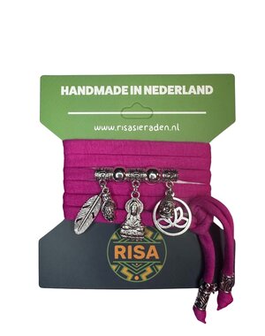 Risa Bodhisattva Fuchsia - Zilver