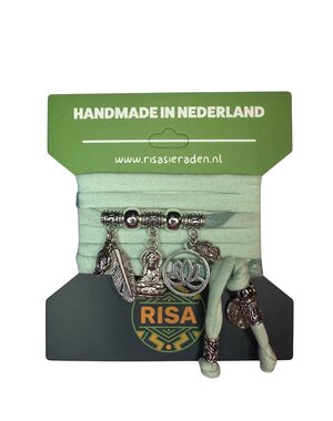 Risa Bodhisattva Mintgroen - Zilver