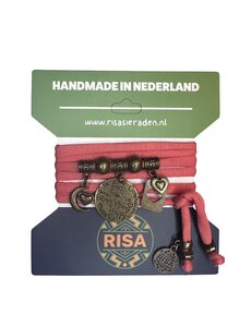 Risa Brave Strong zalmroze - brons