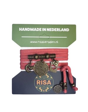 Risa Brave Strong zalmroze - brons