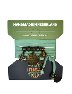 Risa Brave Strong mintgroen - brons