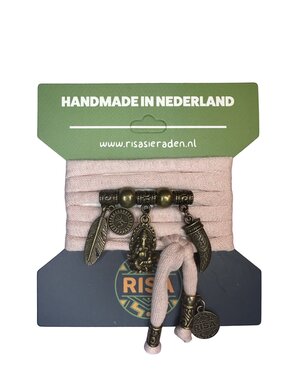 Risa Ganesha licht roze - brons