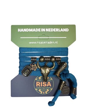 Risa Bull Petrol - brons