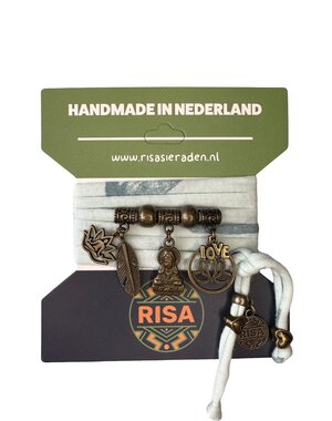 Risa Bodhisattva mint print - brons