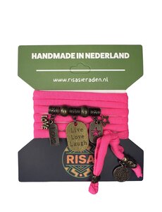 Risa Live Love Laugh stars neonroze - brons