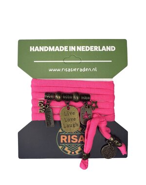 Risa Live Love Laugh stars neonroze - brons