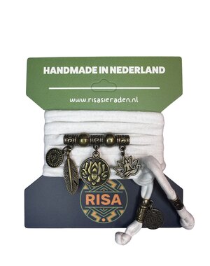 Risa Lotus wit - brons