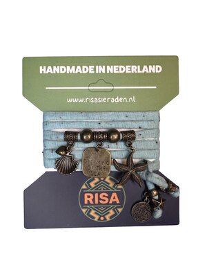 Risa Dreaming of the Sea licht blauw - Brons